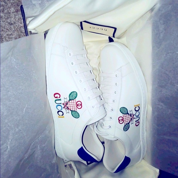 Gucci Other - Gucci Ace Tennis Embroidery GG men sneakers.
